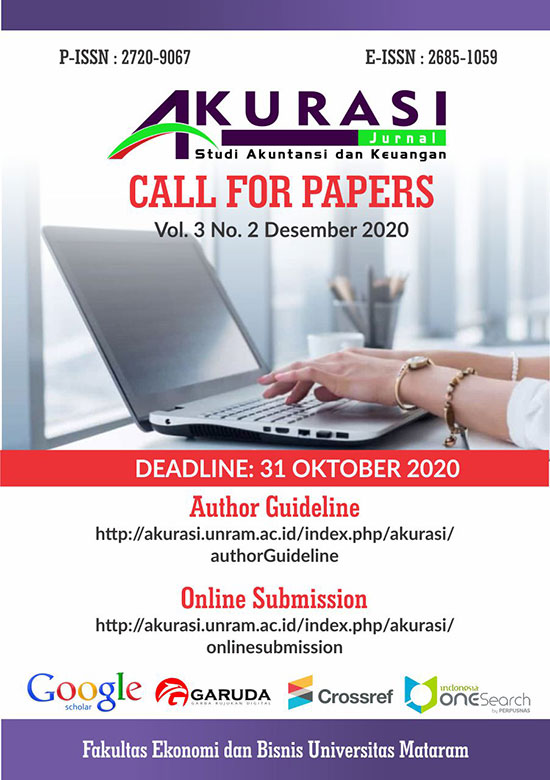 Call For Papers Akurasi Jurnal Studi Akuntansi dan Keuangan